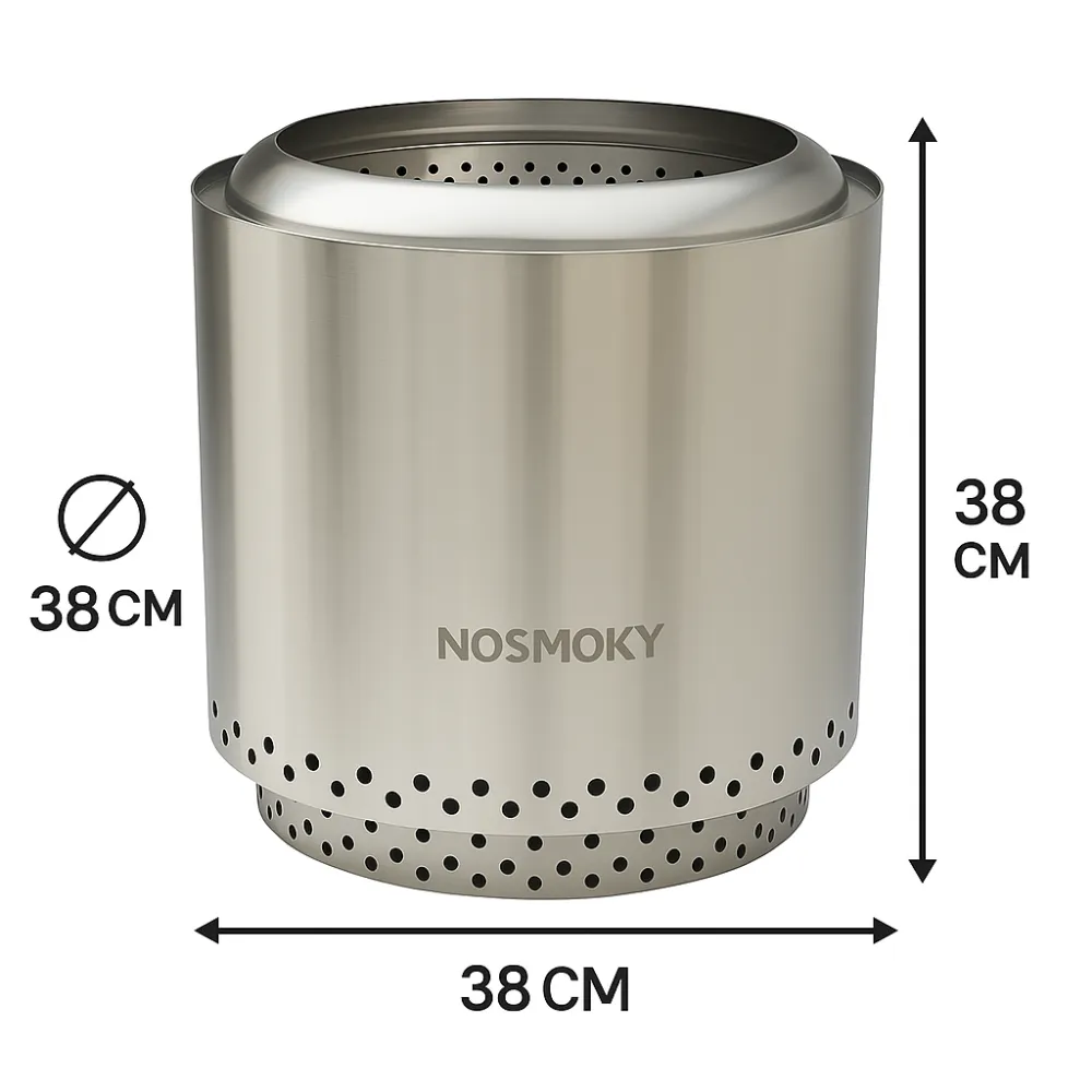 Rookloze vuurkorf nosmoky M