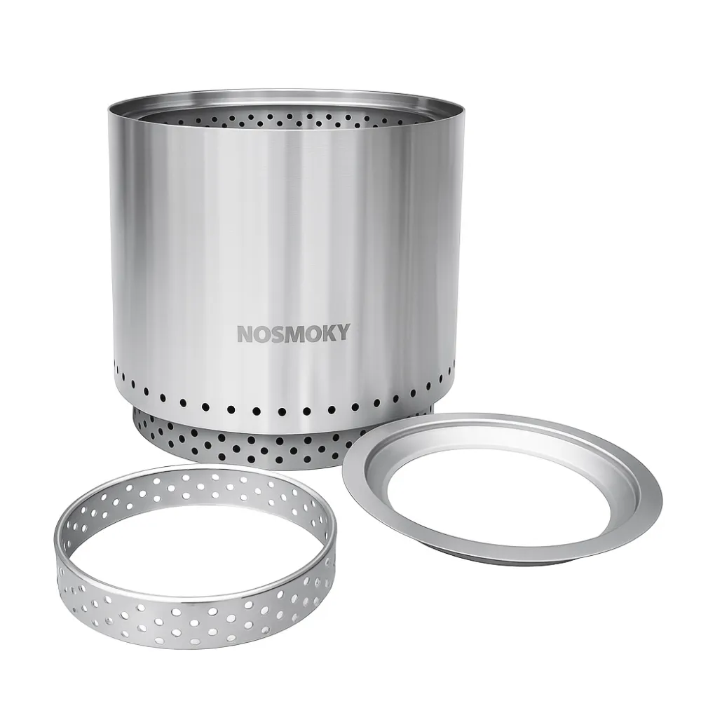 Vuurkorf zonder rook NoSmoky Maat M