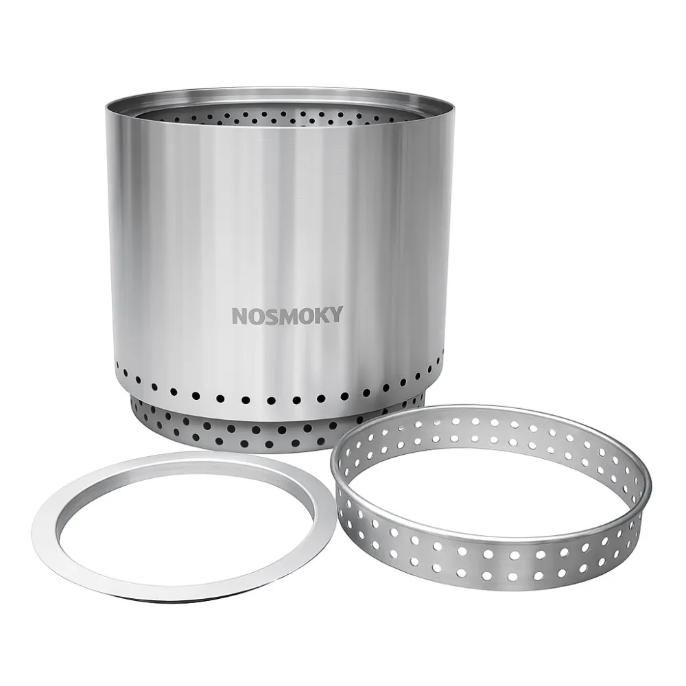 Vuurkorf zonder rook NoSmoky Maat L