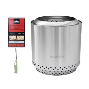 Rookloze vuurkorf Starterspakket Maat M