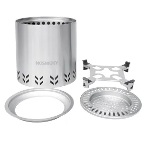 Rookloze vuurkorf NoSmoky Maat S