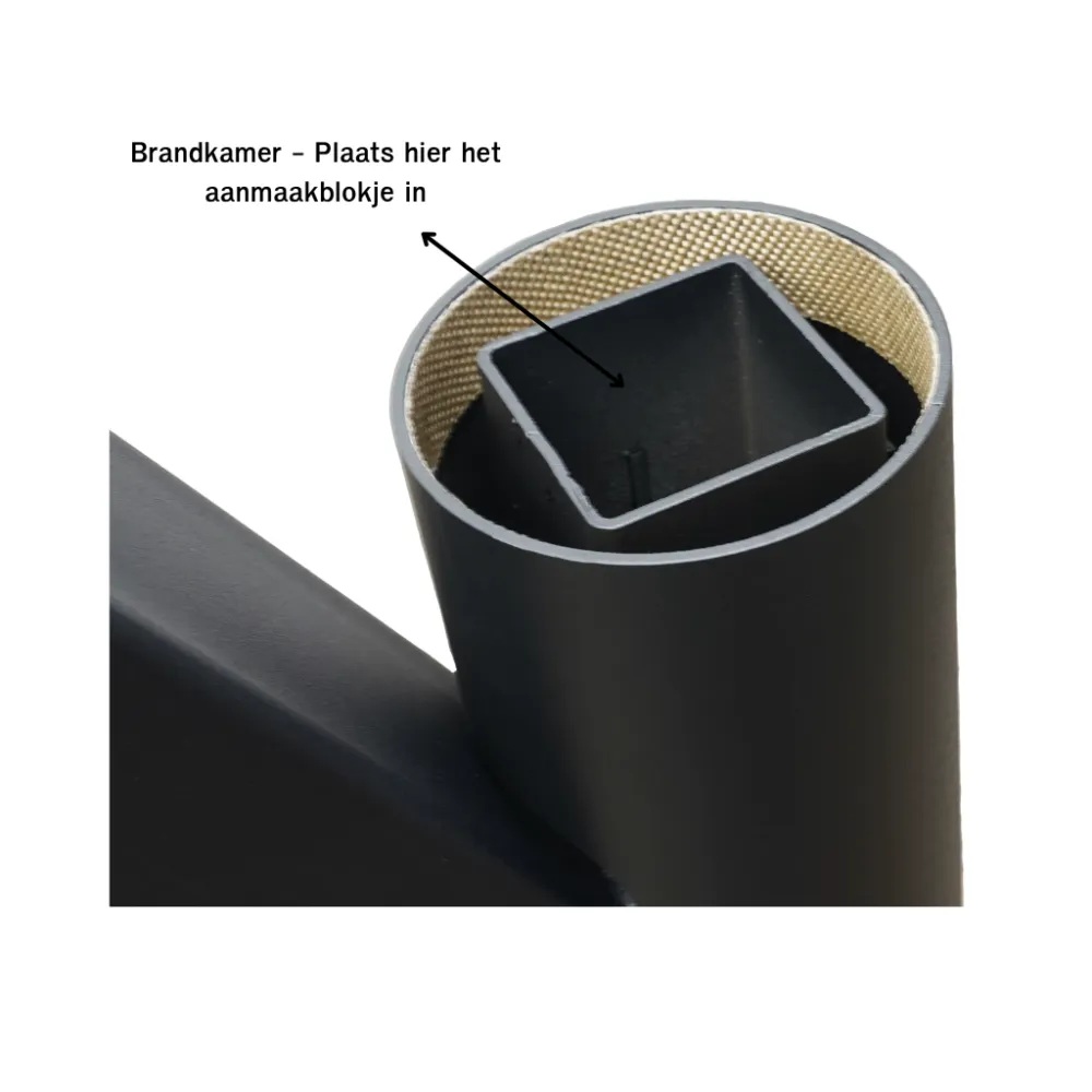 NoSmoky | 140 CM | Pellet Heater | Rocket heater