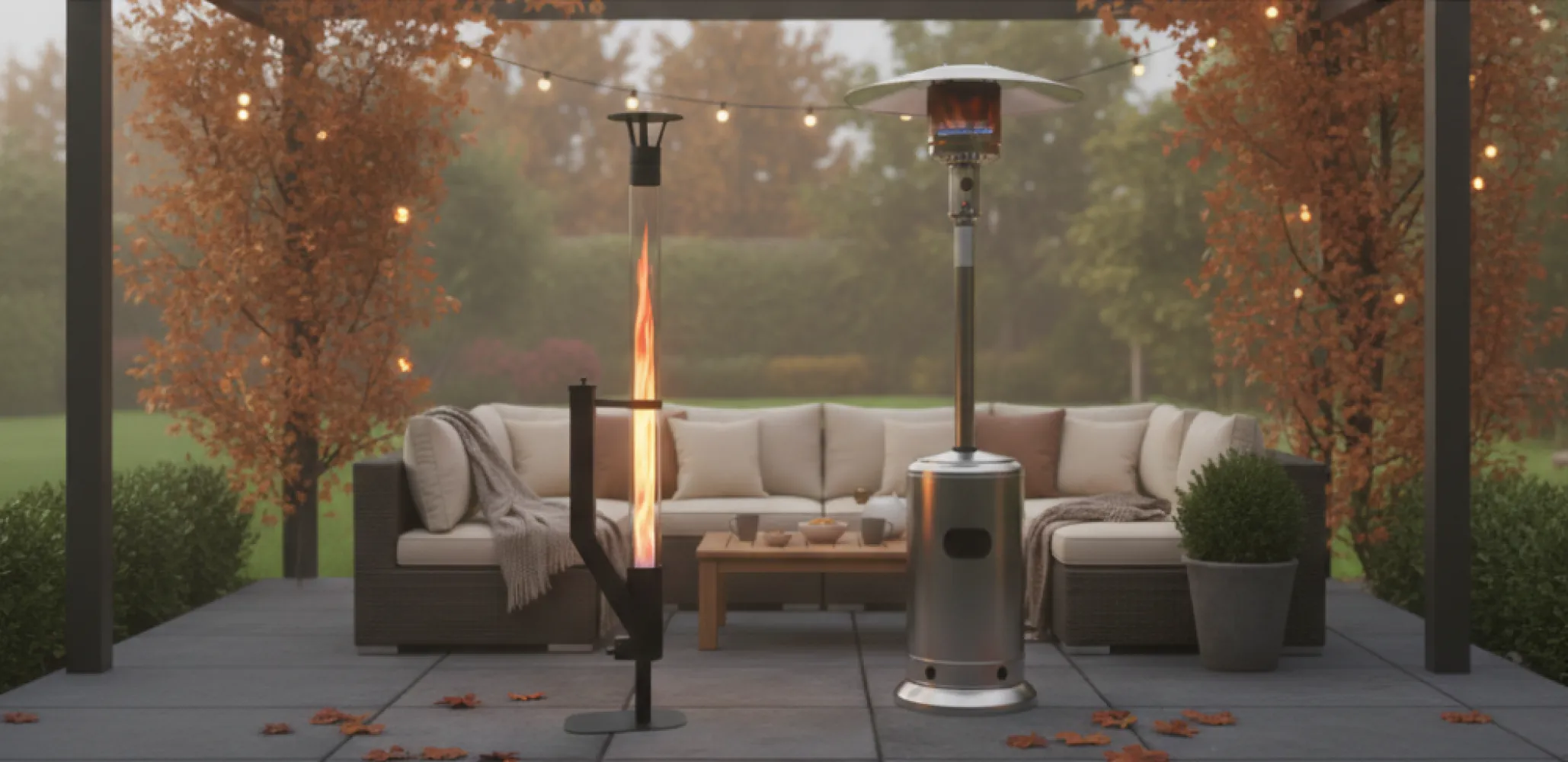 Pelletheater versus gasheater