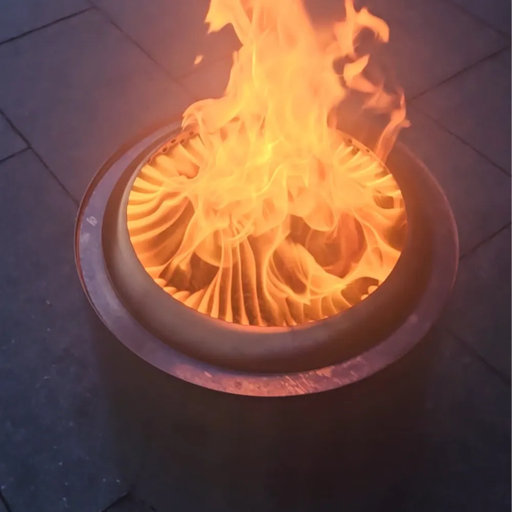 Sfeerfoto rookvrije vuurkorf