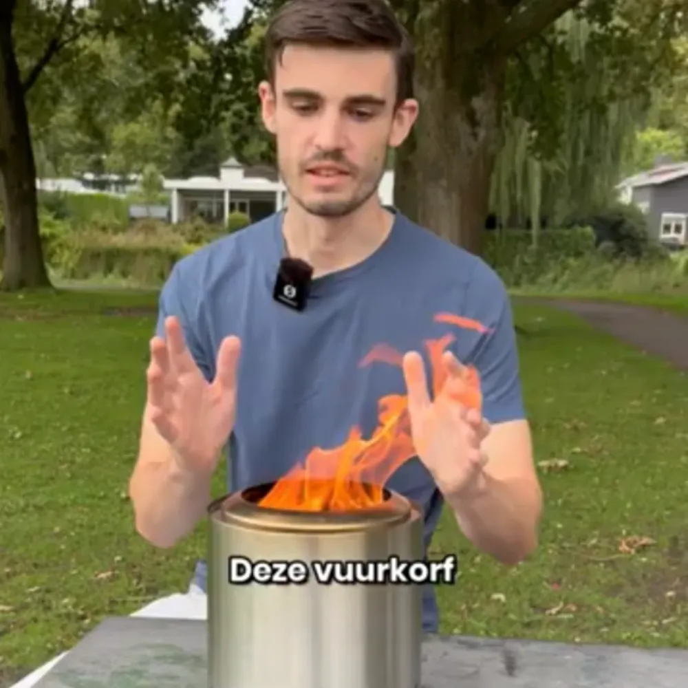 NoSmoky | Starterspakket Maat S | Aanmaakwokkels 32 stuks | Aansteker