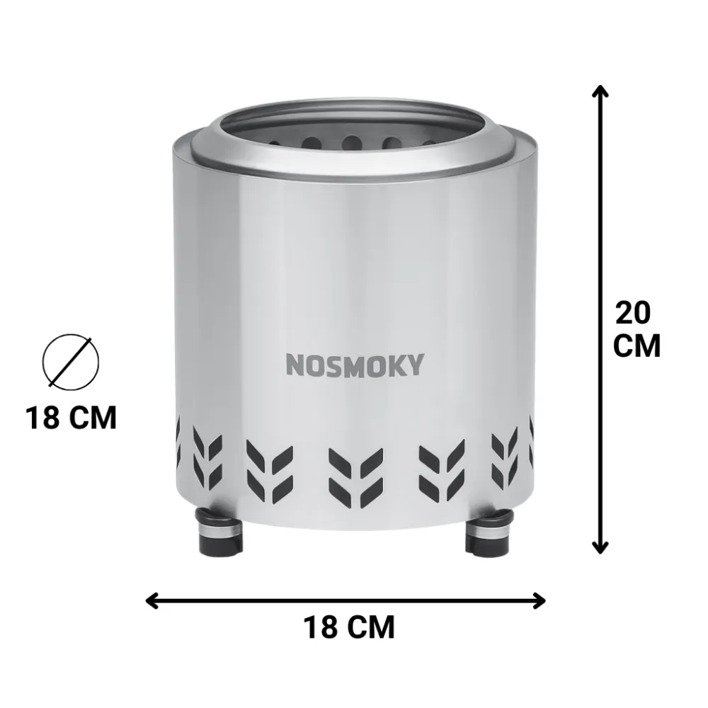 NoSmoky | Maat S | Rookvrije vuurkorf