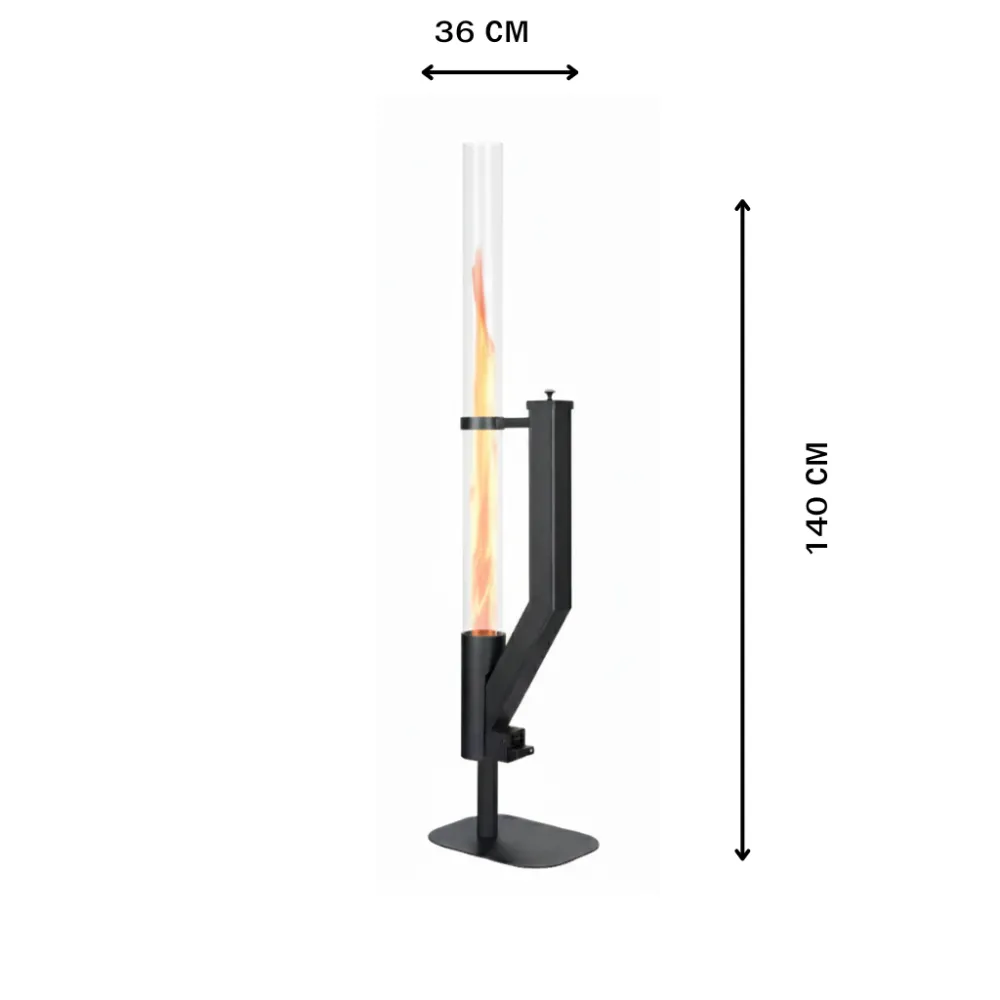 NoSmoky | 140 CM | Pellet Heater | Rocket heater