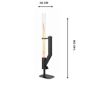 NoSmoky | 140 CM | Pellet Heater | Rocket heater