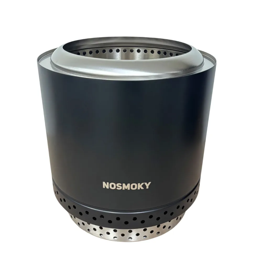 NoSmoky | Zwart | Maat M | Rookvrije vuurkorf