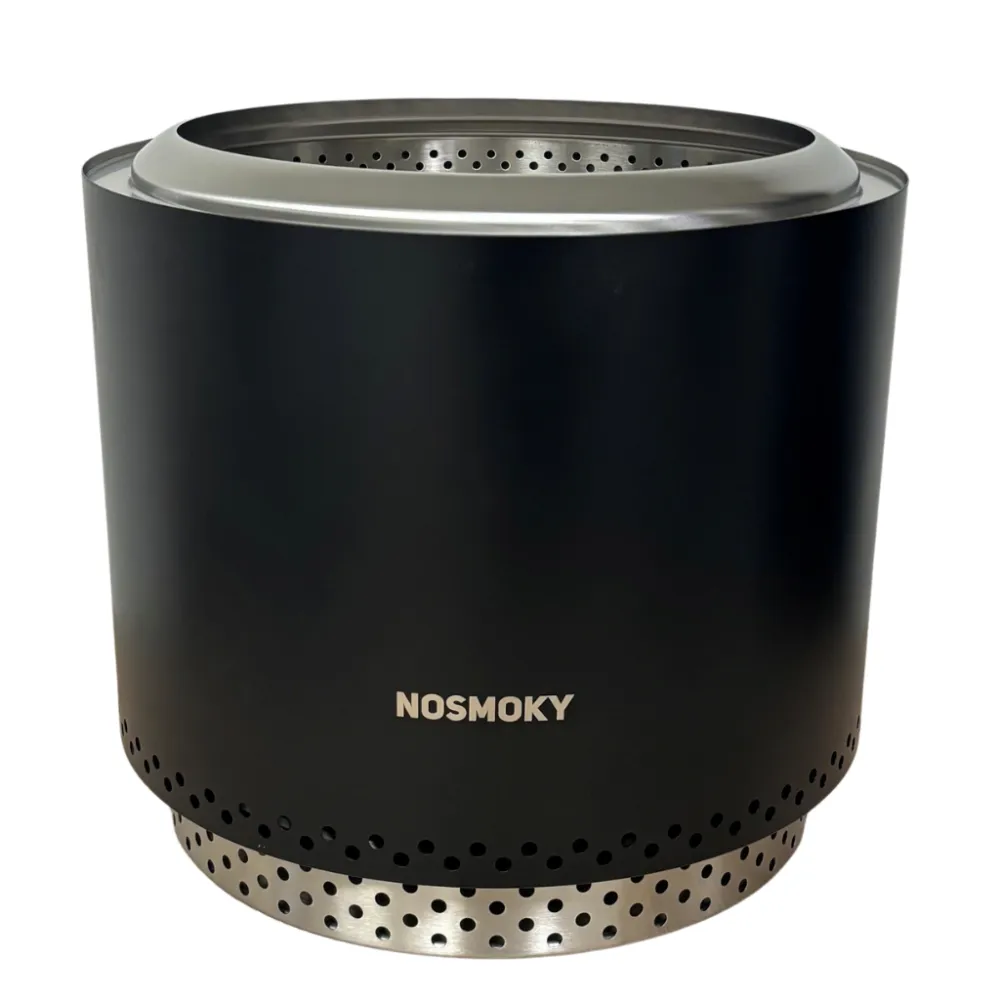 NoSmoky | Zwart | Maat L | Rookvrije vuurkorf