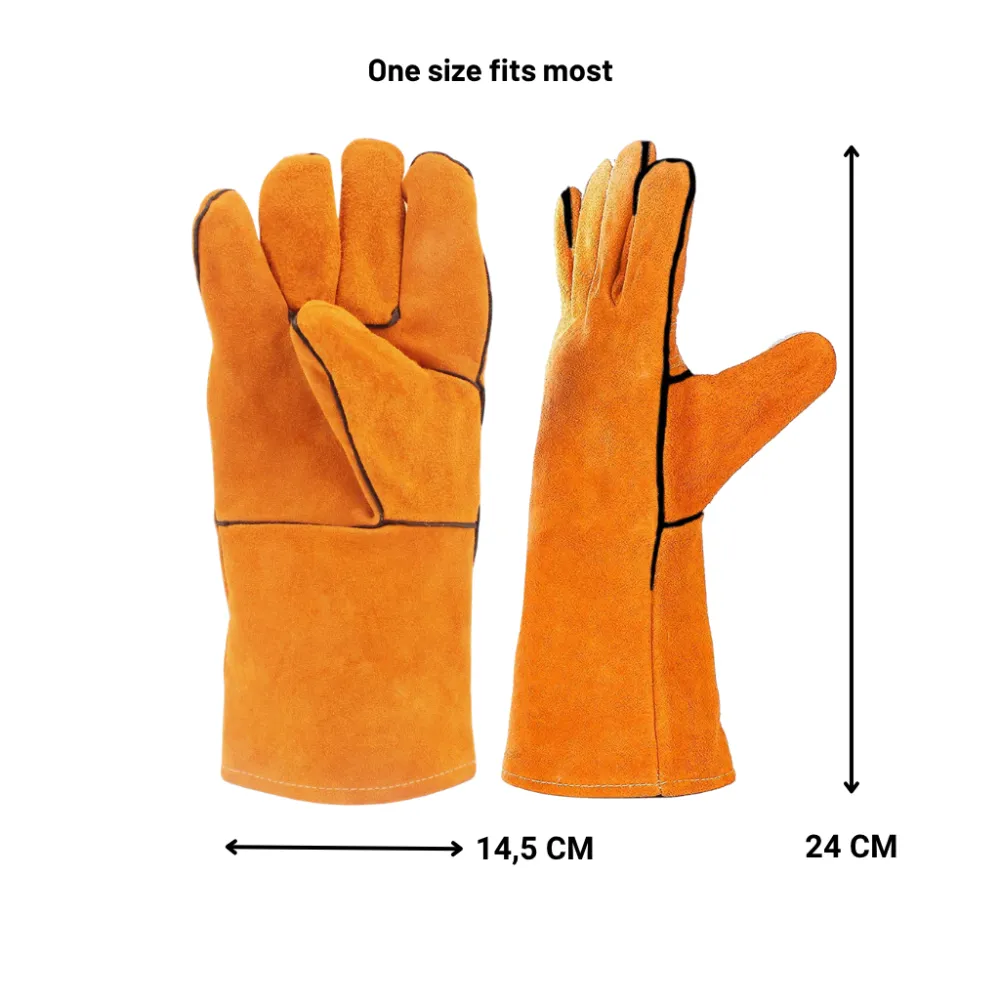 NoSmoky | Hittebestendige handschoenen | Onesize |  BBQ | Vuurkorf | Open haard